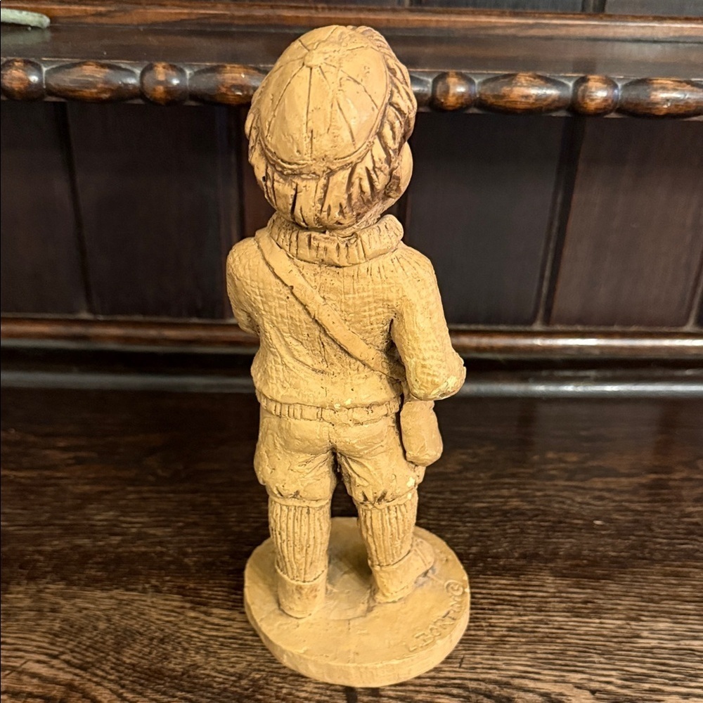 Charming Tan Boy Figurine - Home Decor Accent - Picture 3 of 3
